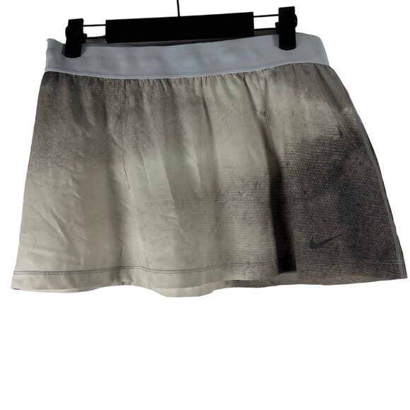 Nike Women's Slam Print Skirt Anthracite 546114-073 Size Medium - Picture 1 of 4